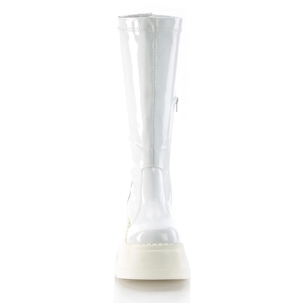 4 Inch Wedge Platform STOMP-200 White