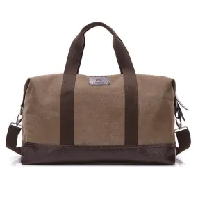 5 Colors Large Capacity Canvas Casual Travel Big Tote Bags for Men