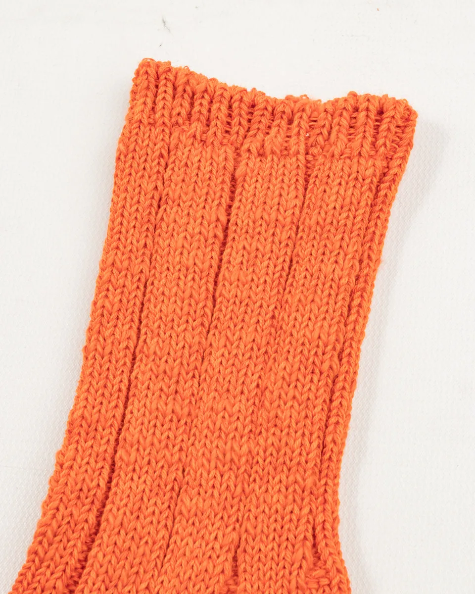 56 Yarns MA-1 RAINBOWY HAPPY HEEL Socks - Orange