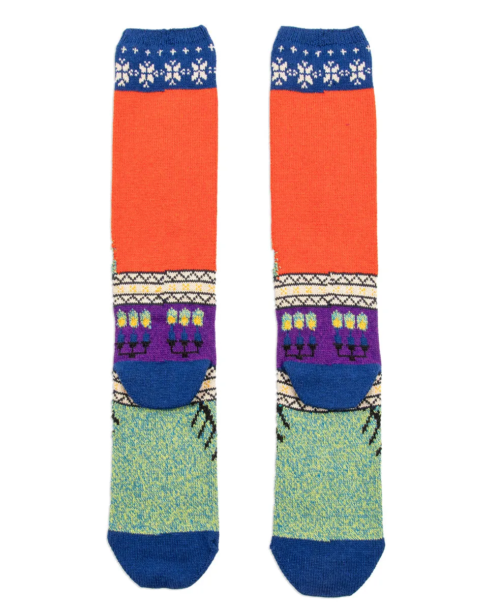 96 Yarns MARIA Socks (Short) - Blue