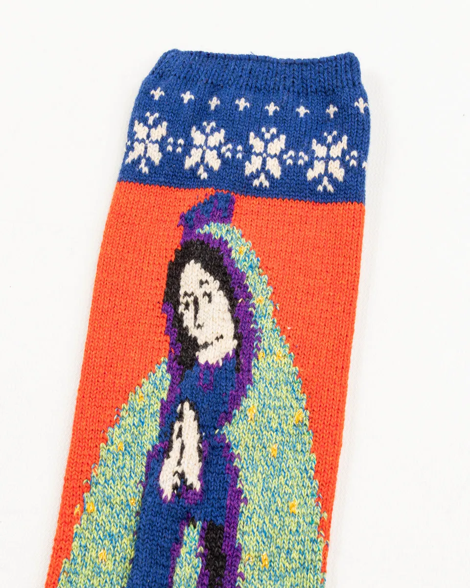 96 Yarns MARIA Socks (Short) - Blue