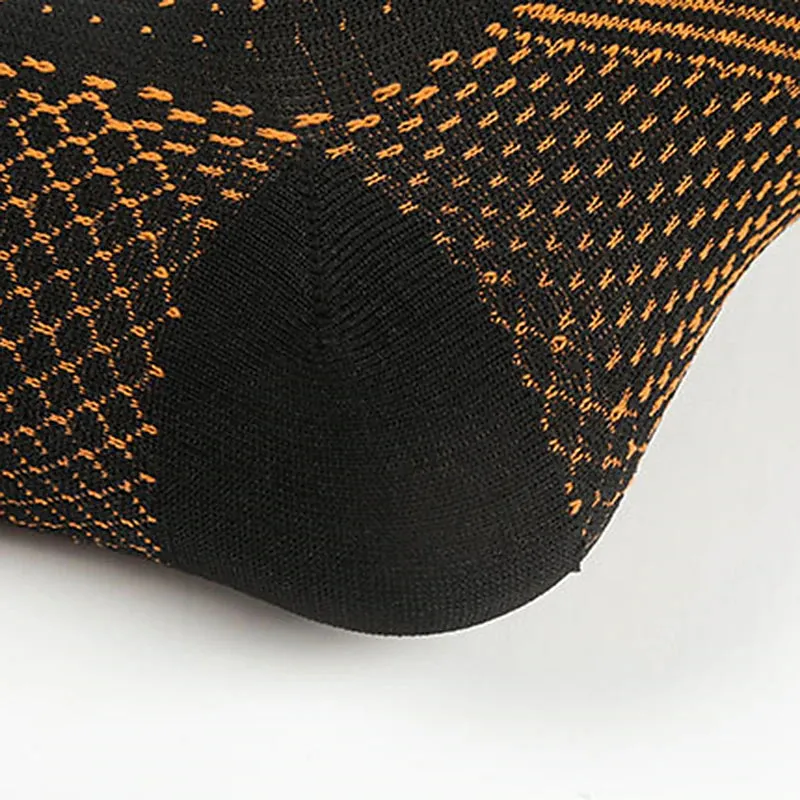 Active Geometric Compression Tube Socks for Men and Women - Breathable Athletic Wear