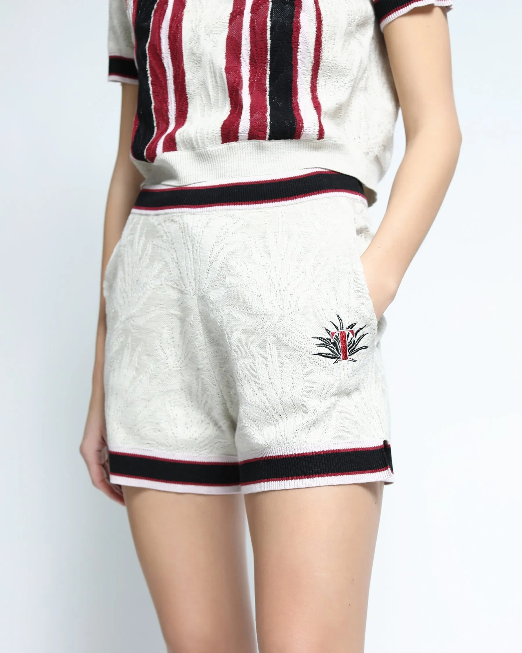 Agave Gauzy Knit Shorts (FINAL SALE)