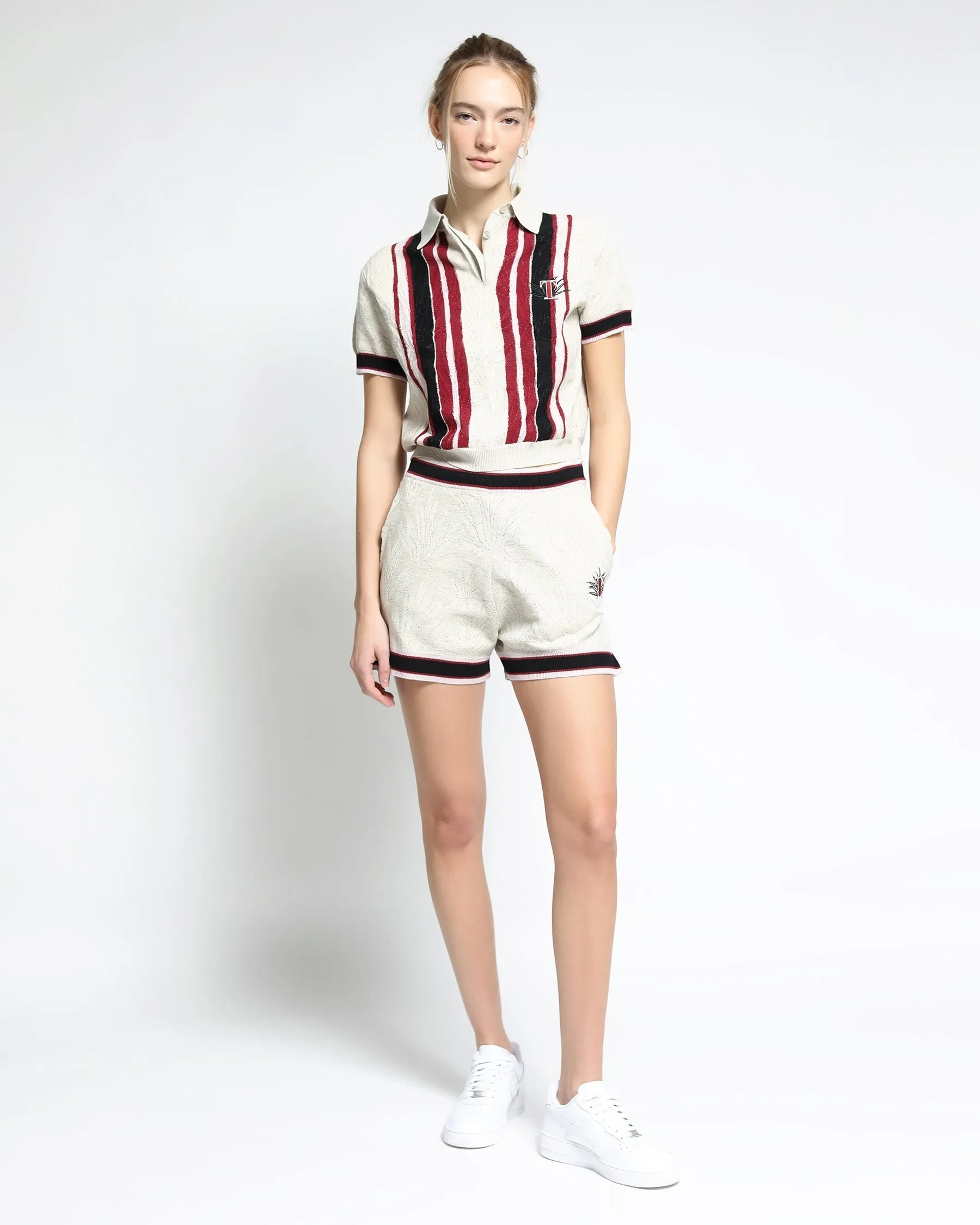 Agave Gauzy Knit Shorts (FINAL SALE)