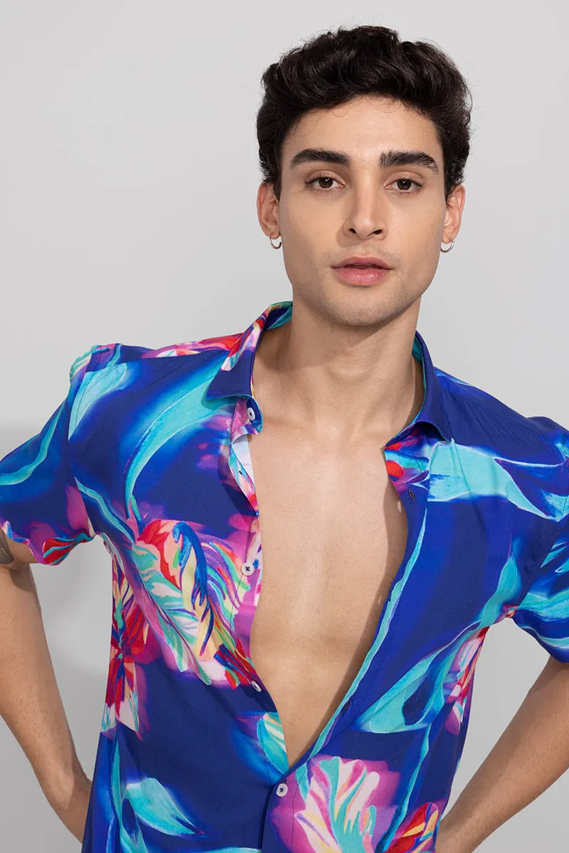 All Unique Sea Blue Shirt