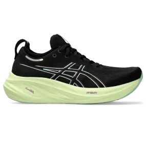 ASICS Gel-Nimbus 26 Women's Running Shoes AW24 Black/Cool Matcha