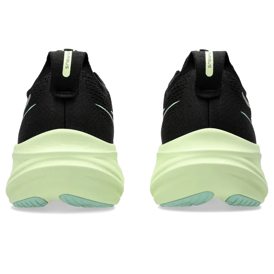 ASICS Gel-Nimbus 26 Women's Running Shoes AW24 Black/Cool Matcha