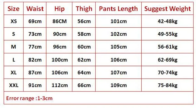 Autumn Winter Unisex Blue Many Pockets Cargo Pants Joggers Trousers