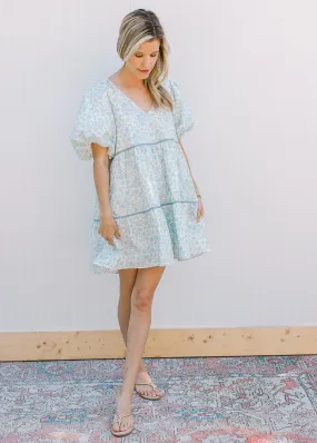 Baby Blues Floral Dress