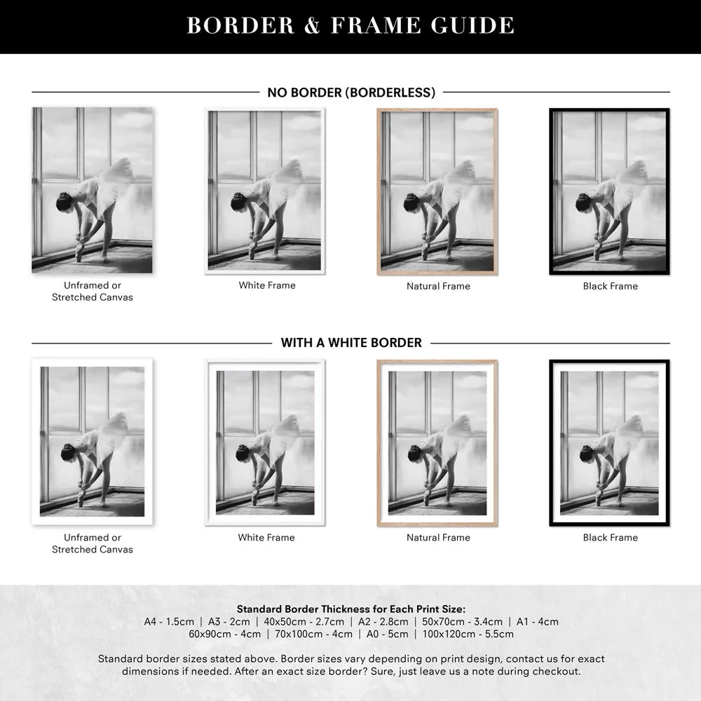 Ballerina Pose VIII - Art Print