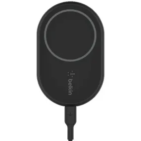 BELKIN BOOSTCHARGE Magnetic Wireless Car Charger for Apple iPhone 14/13/12. Includes 20W USB-C PD 3.0 Car power supply   1.2m USB-C cable