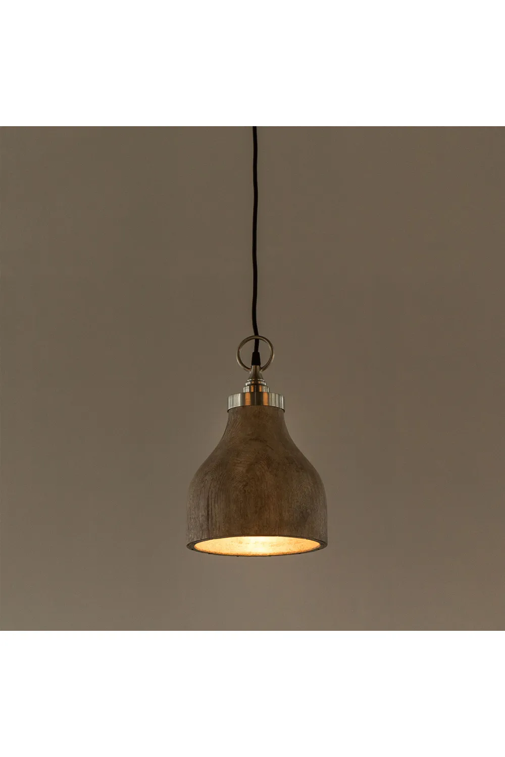 Bell Shaped Driftwood Pendant Light | Andrew Martin Malibu