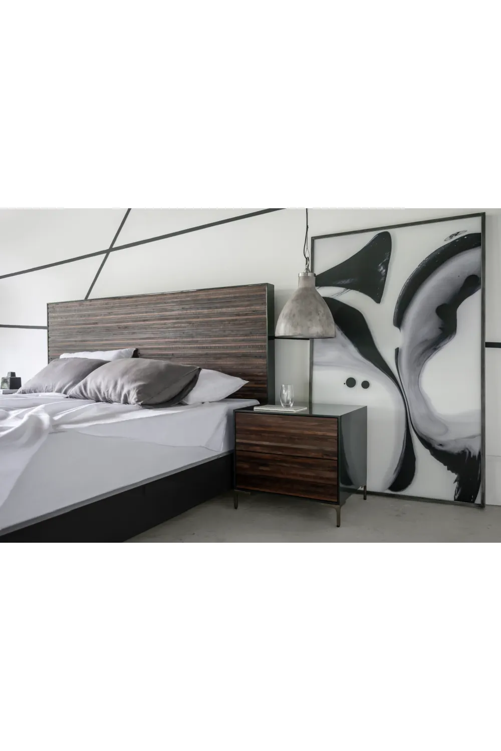Bell Shaped Driftwood Pendant Light | Andrew Martin Malibu