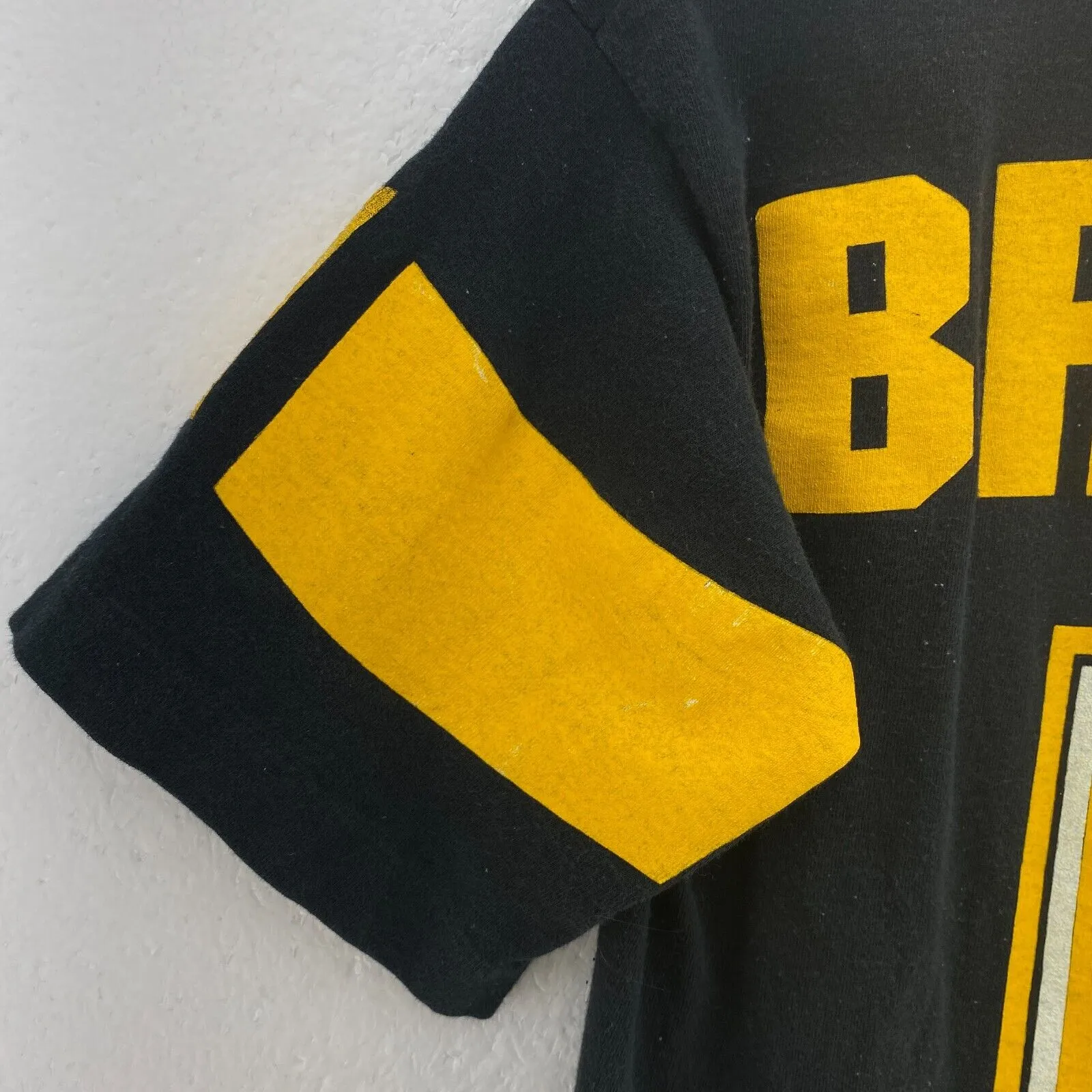 Boston Bruins NHL Salem 1994 Vintage Black T-shirt Size S Single Stitch