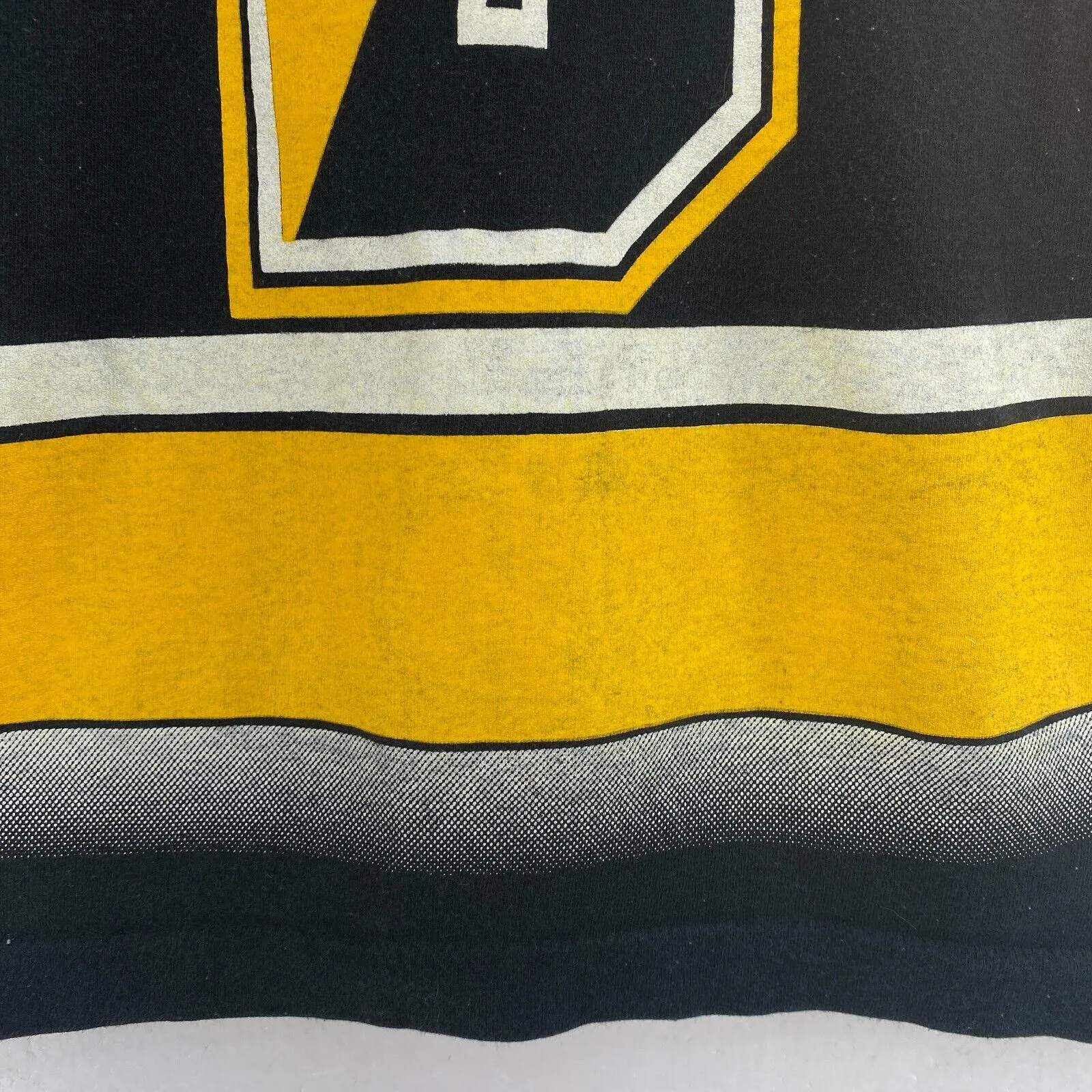 Boston Bruins NHL Salem 1994 Vintage Black T-shirt Size S Single Stitch
