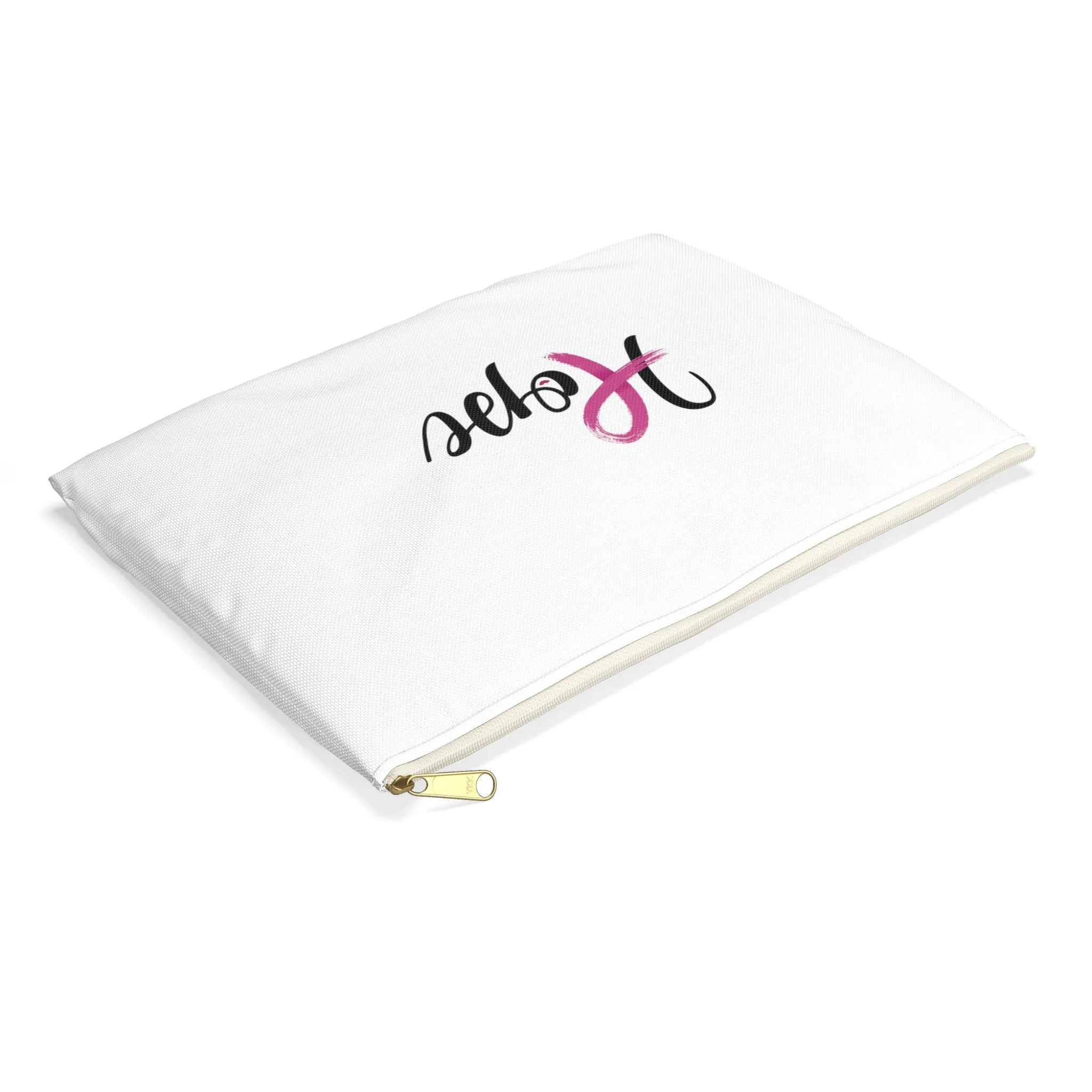 Breast Cancer ~ Hope Cosmetic Bag only at Bling & Bloom's Boutique | Pink Ribbon Accessory Pouch | Tote Bag Add-on
