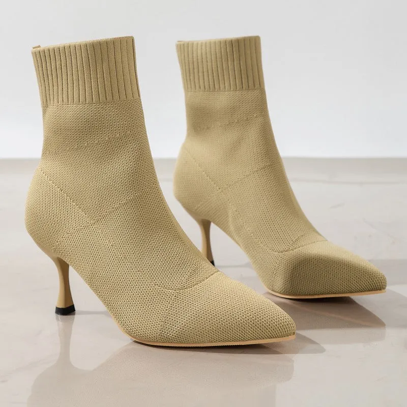 Casual Patchwork Solid Color Pointed Out Door Shoes GJ0050