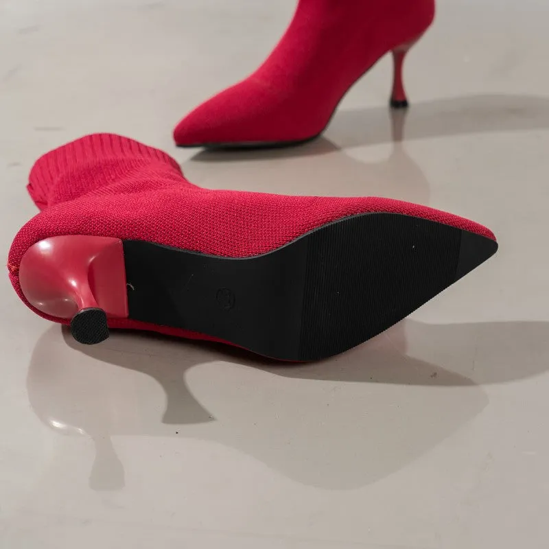 Casual Patchwork Solid Color Pointed Out Door Shoes GJ0050