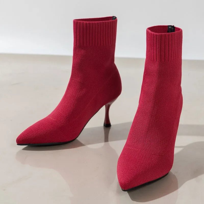 Casual Patchwork Solid Color Pointed Out Door Shoes GJ0050