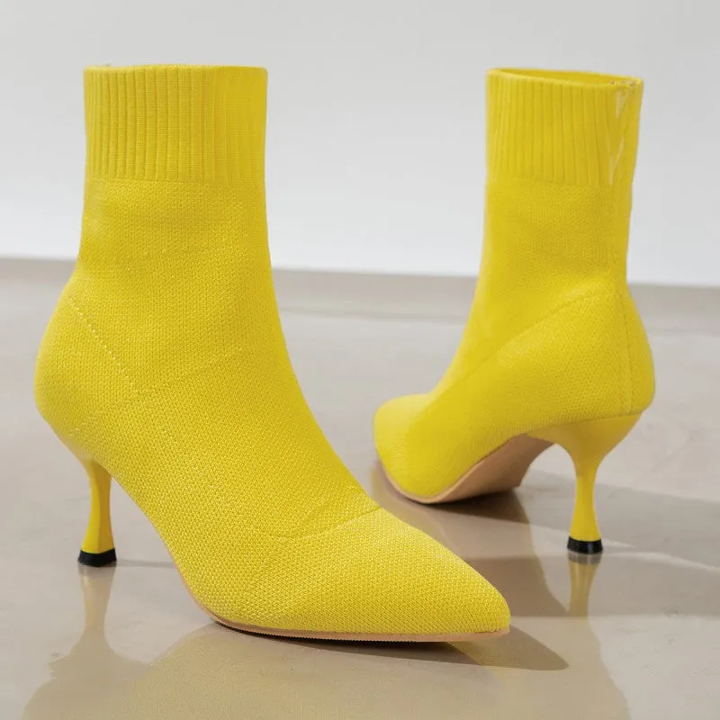 Casual Patchwork Solid Color Pointed Out Door Shoes GJ0050