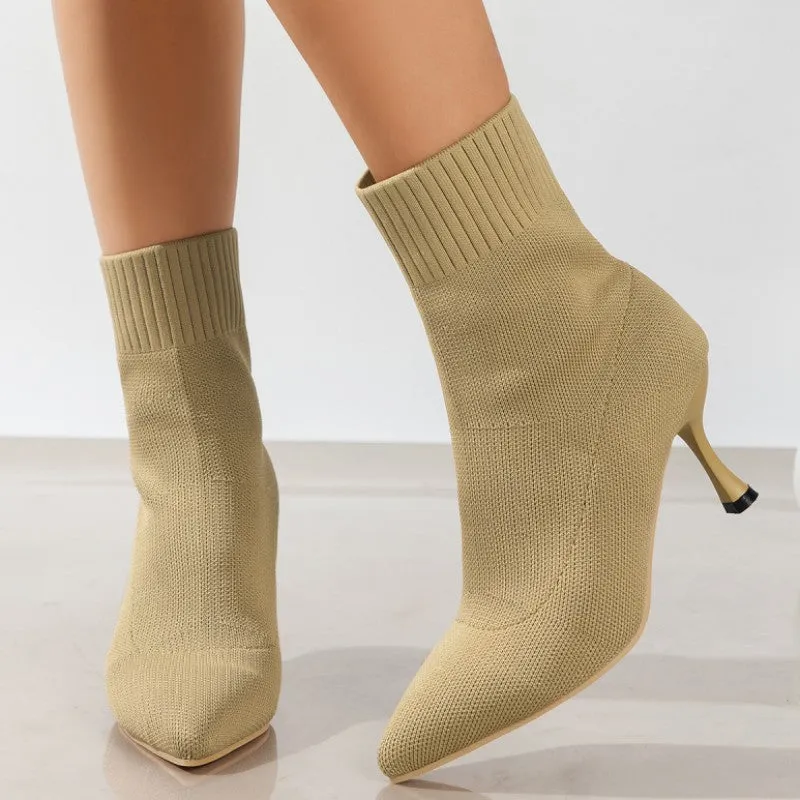 Casual Patchwork Solid Color Pointed Out Door Shoes GJ0050
