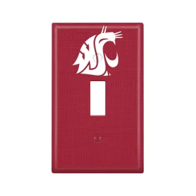 Crimson WSU Single Light-Switch Cover
