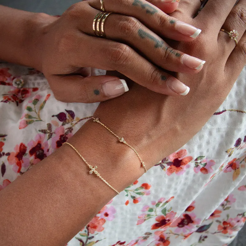 Crosslink Diamond Bracelet