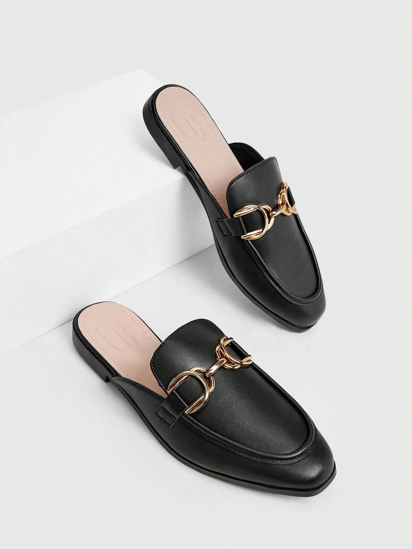 CUCCOO BIZCHIC Women's Shoes Point Toe Fashion Black Versatile Flat Shoes For Summer Vacation Shoes Summer Sale Elegant Flats