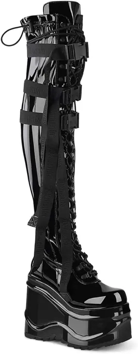 Demonia Women's Wave-315 Over-the-knee Boot