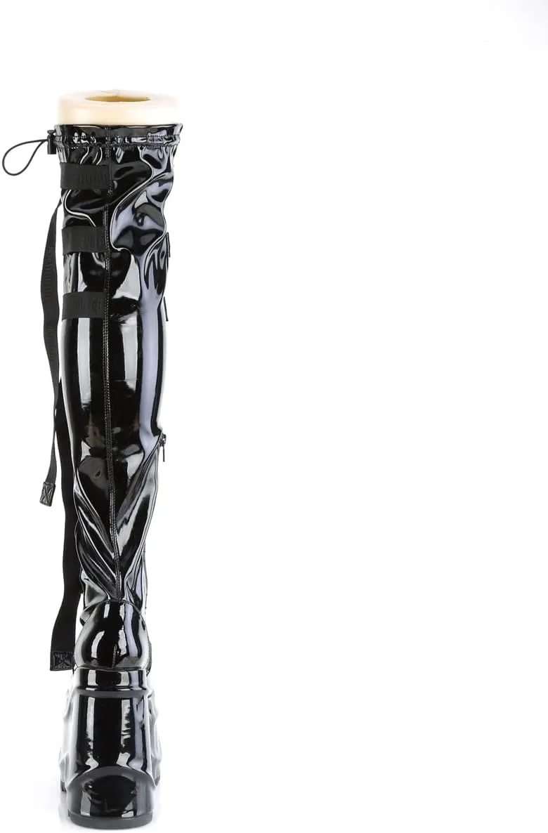 Demonia Women's Wave-315 Over-the-knee Boot