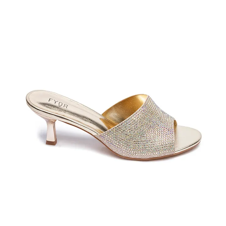 Embellished Peep-Toe Heel HL 102