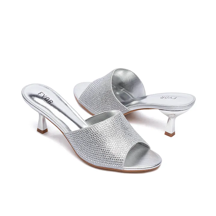 Embellished Peep-Toe Heel HL 102