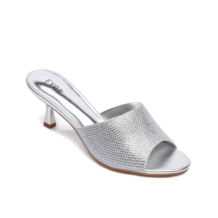 Embellished Peep-Toe Heel HL 102