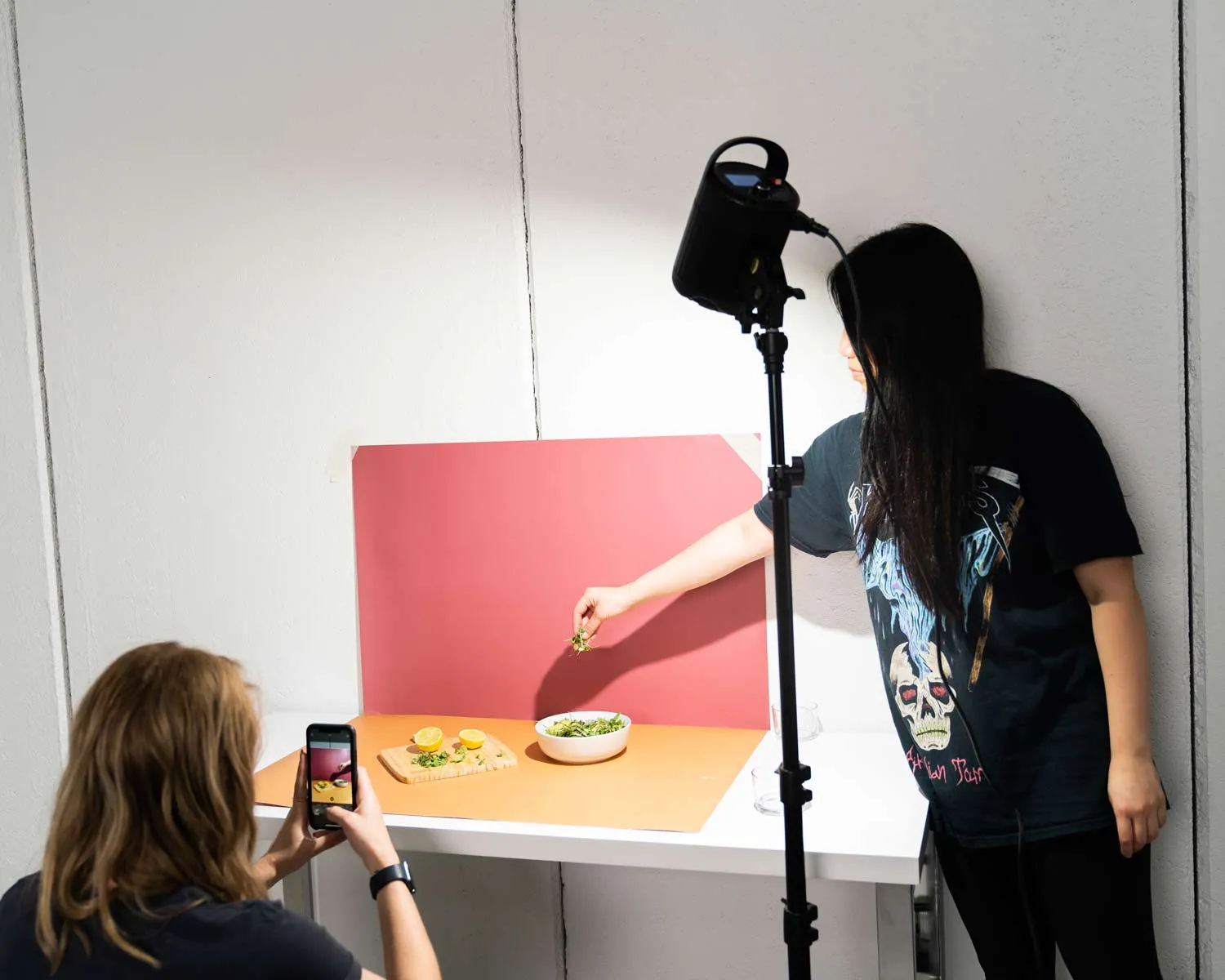 Flat Lay Instagram Backdrop - Duo 'Autumn' (56cm x 87cm)