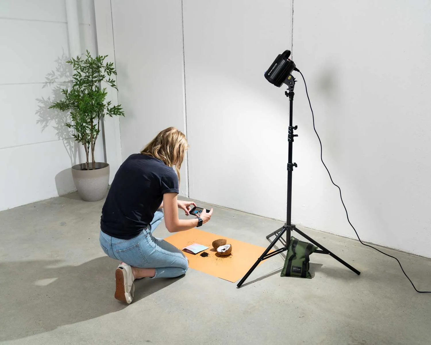 Flat Lay Instagram Backdrop - Duo 'Autumn' (56cm x 87cm)