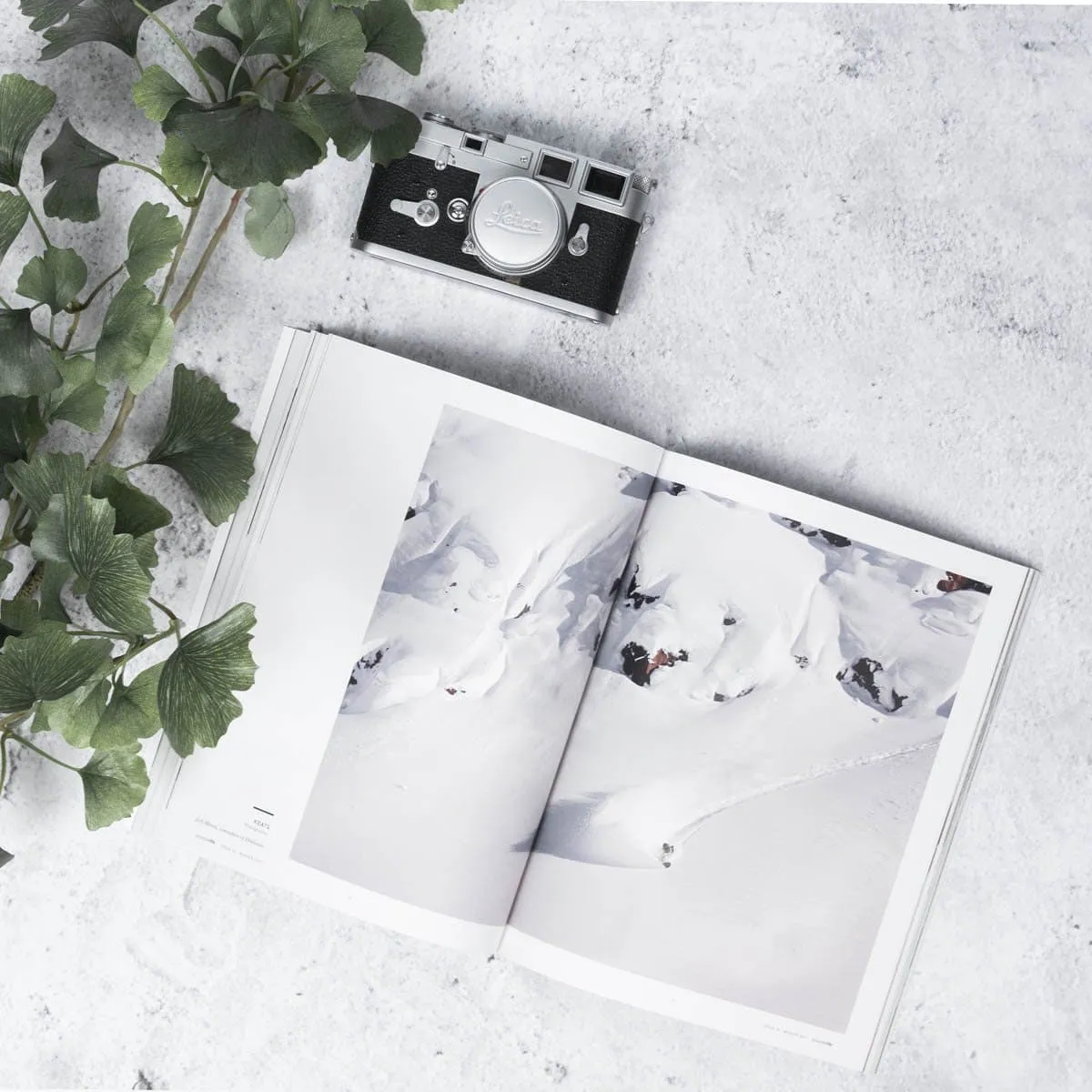 Flat Lay Instagram Backdrop - 'Zetland' Concrete (56cm x 87cm)