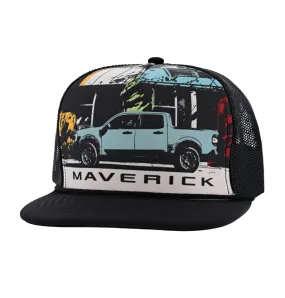 Ford Trucks Maverick Graffiti Foam Trucker Hat
