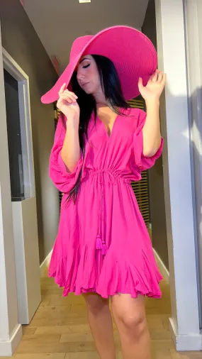 Hot Pink Dress