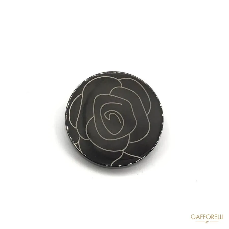 Lasered Metal Buttons - Art. 8090