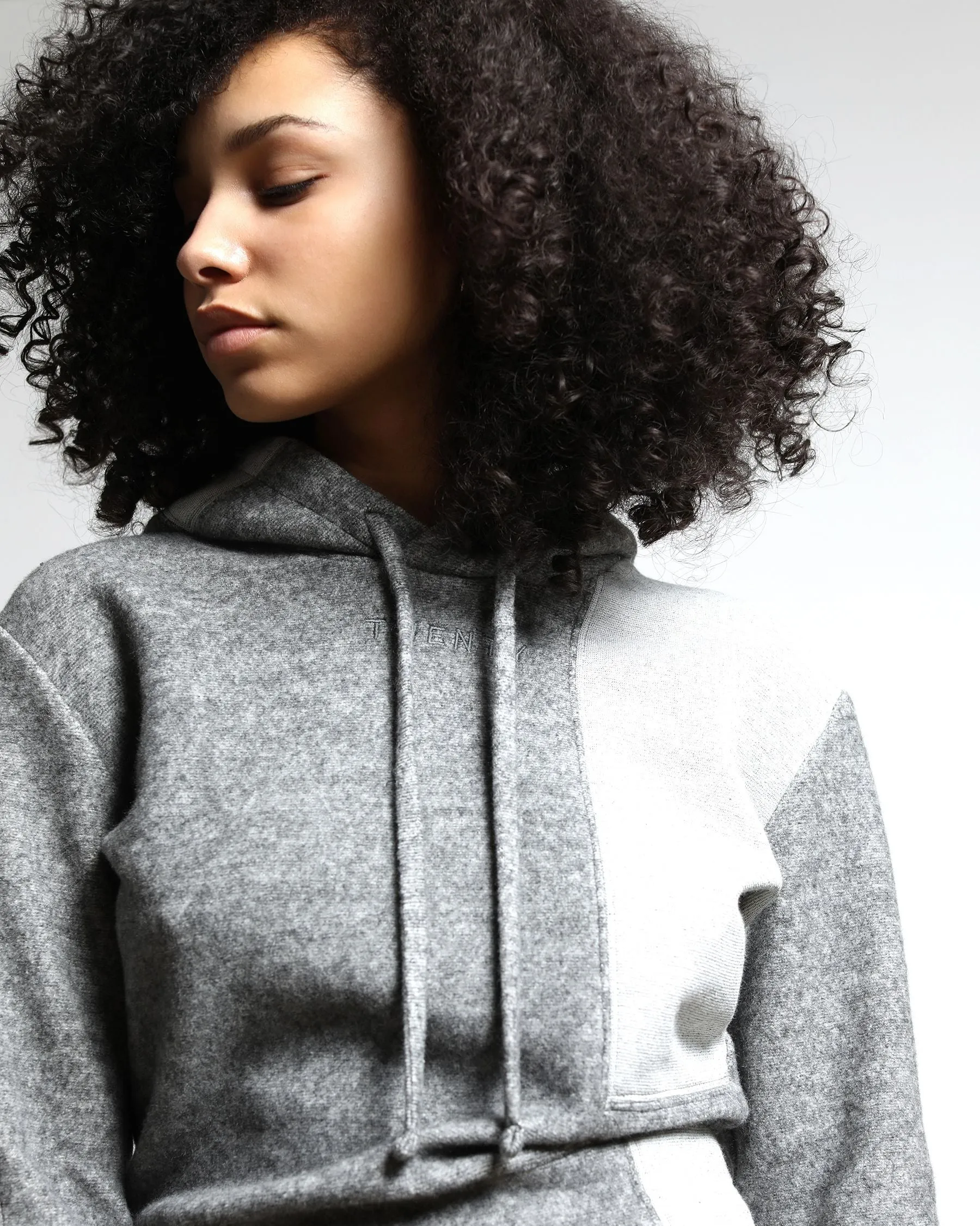 Maddux Plush Fleece Patchwork Hoodie (FINAL SALE)