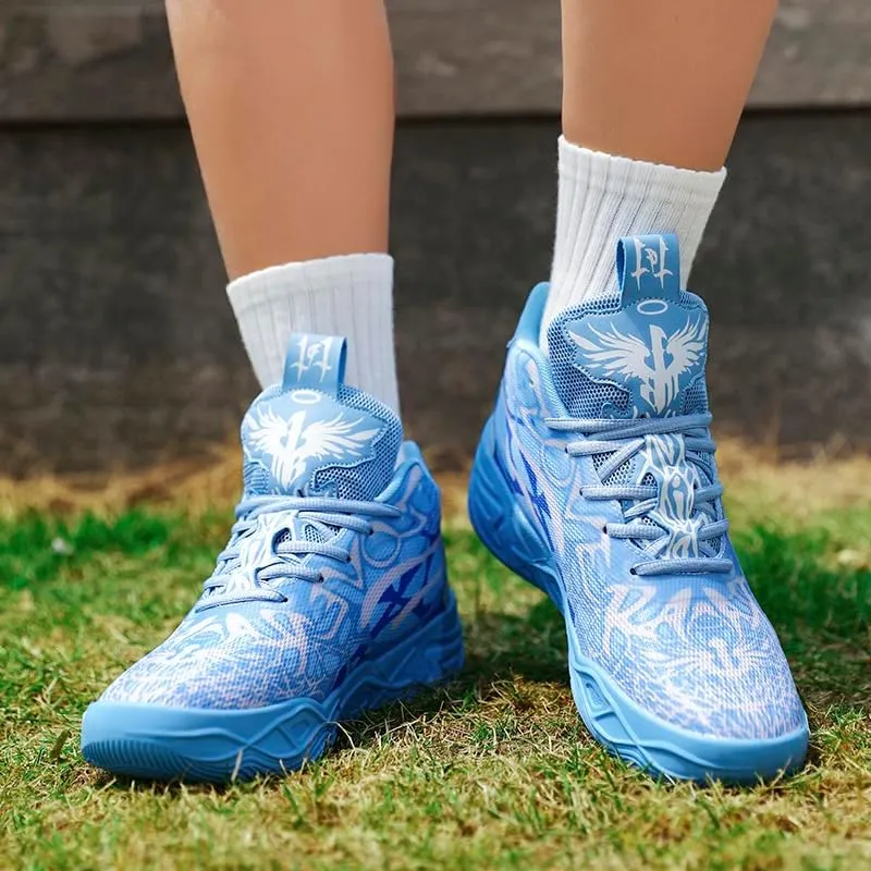 Men's Basketball Shoes, Colored Outdoor Fashionable Casual Shoes, Breathable, Anti Slip, wear-Resistant Neutral Sports Shoes