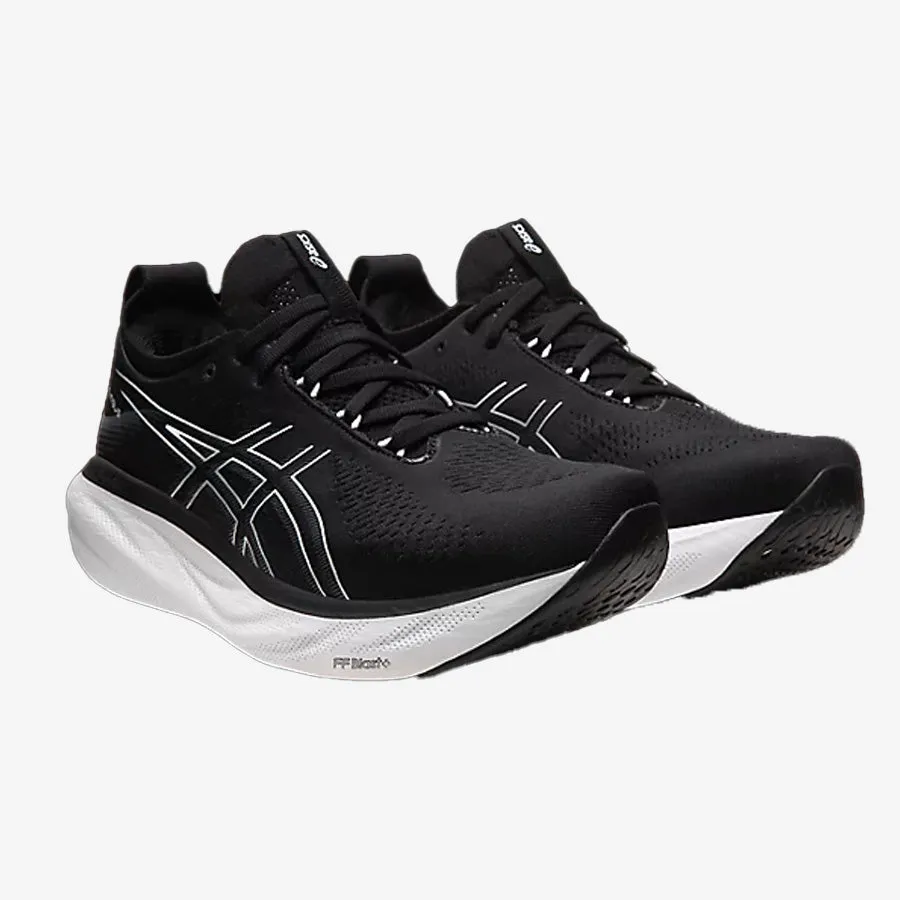 Men's Gel-Nimbus 25 (Black/Pure Silver)