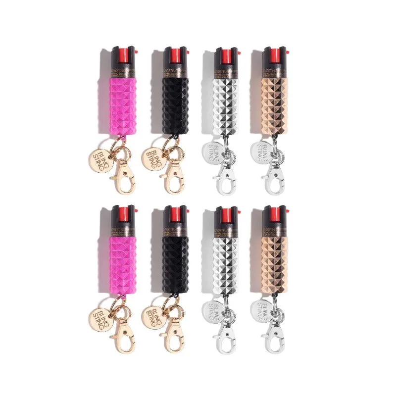 Metallic Studded Pepper Sprays