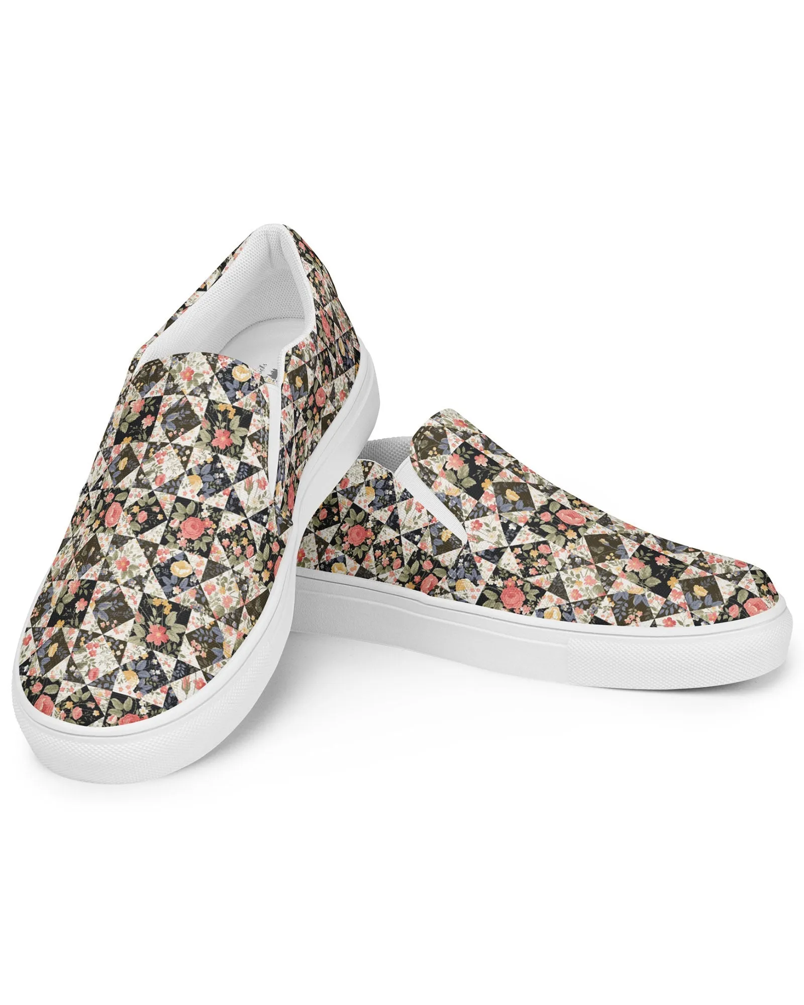 Patchwork Quilt Cabin Kicks Shoes