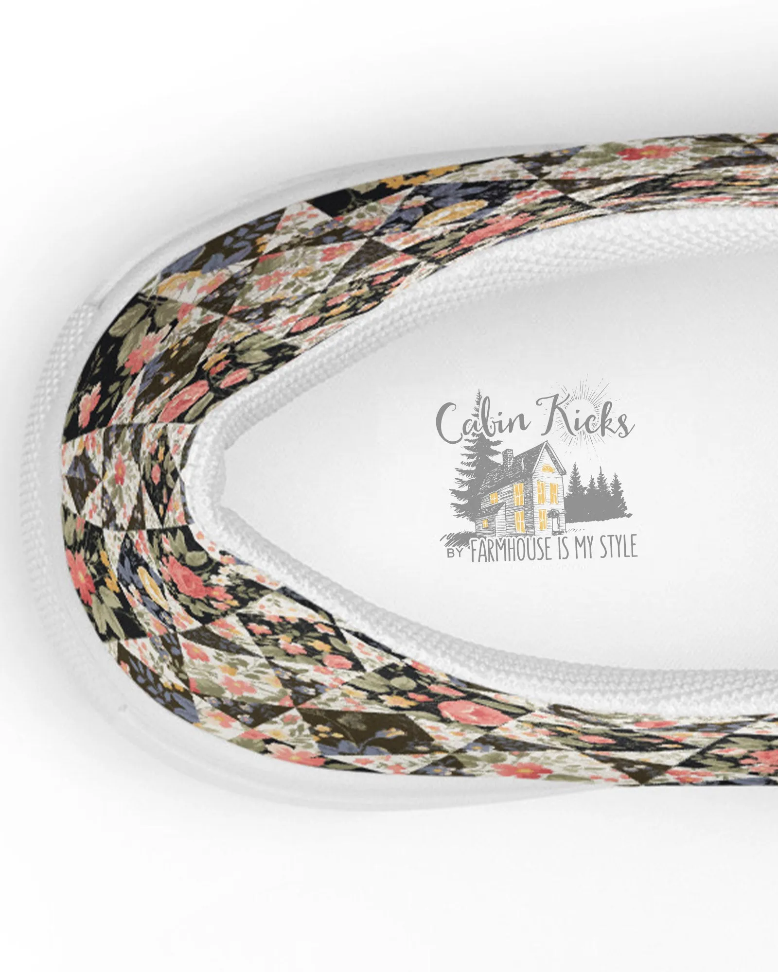 Patchwork Quilt Cabin Kicks Shoes