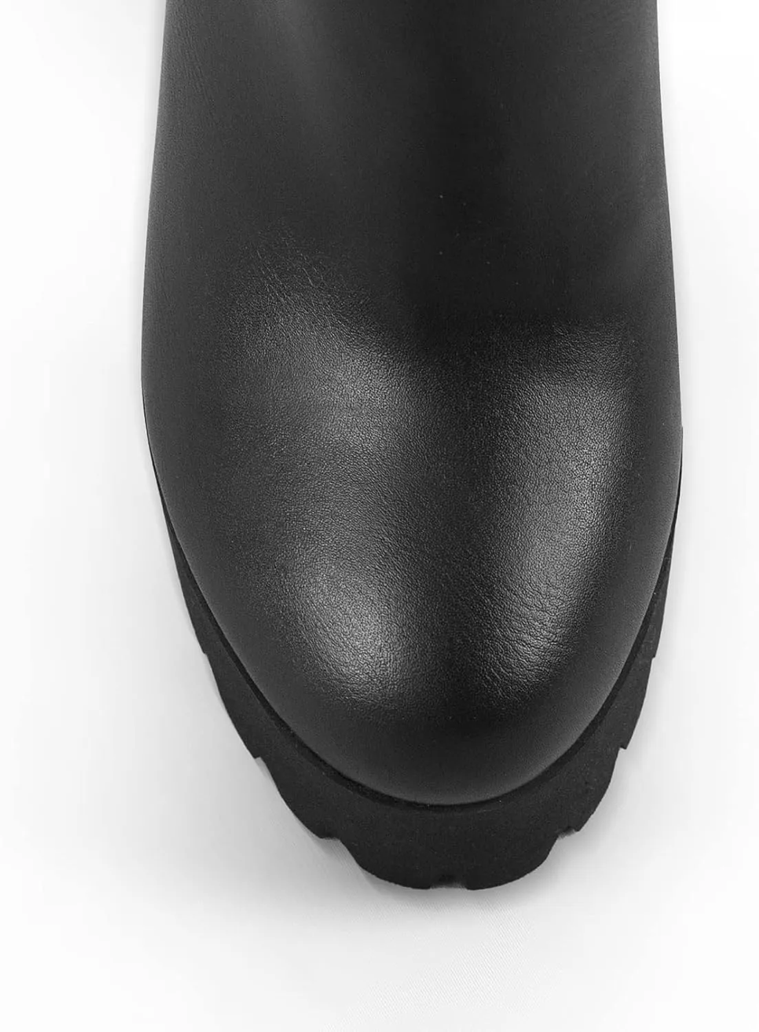 Richealnana Women's Platform Lace Up Side Zipper Over the Knee High Boots