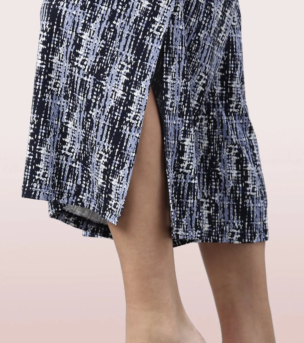 Shop In Culotte | Crop Length Culotte With Smart Side Slits
