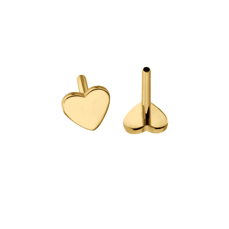 Special Shapes Flat Back Earring Back (Multiple Lengths)