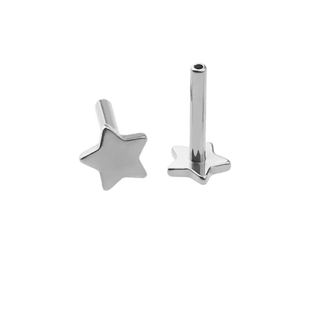 Special Shapes Flat Back Earring Back (Multiple Lengths)