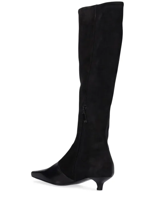 Toteme   35mm The Slim leather tall boots 
